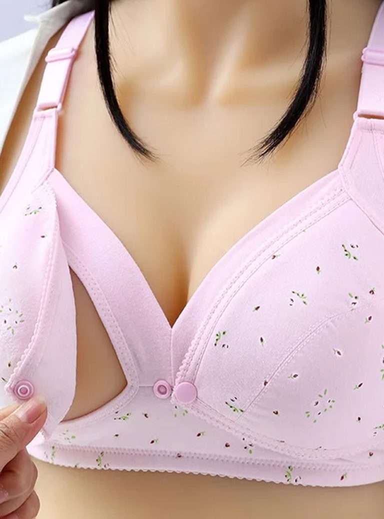 BlissFeed Maternity Bra – Pink